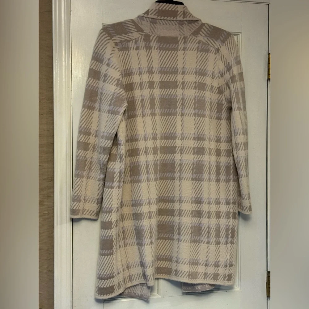 Ann Taylor Checkered Skirt Set in Cream and Tan - Picture 2 of 13
